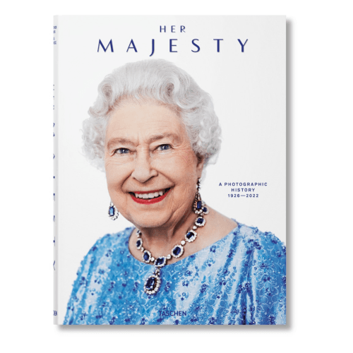 Image showing the Her Majesty: A Photographic History 1926-2022 product.