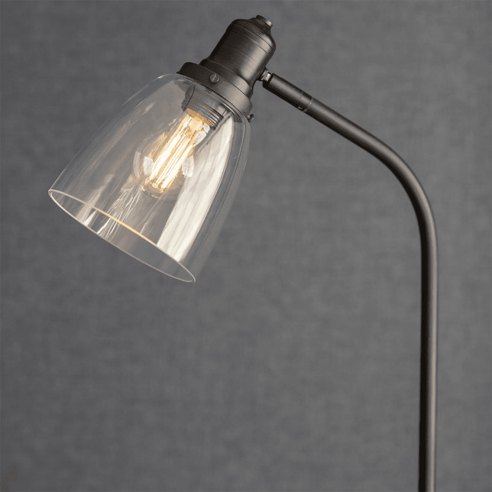 Hoxton Dome Floor Lamp, Antique Bronze