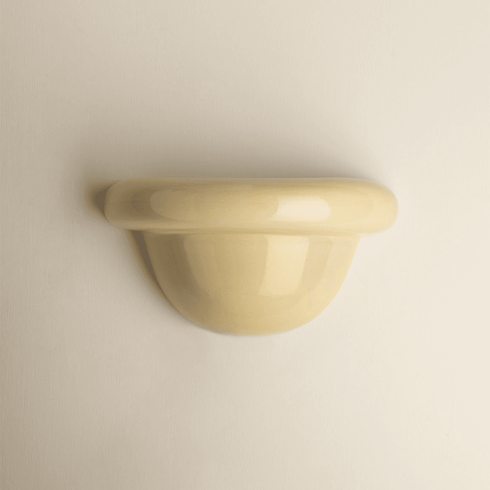 Redonda Uplight Ceramic Sconce Wall Light