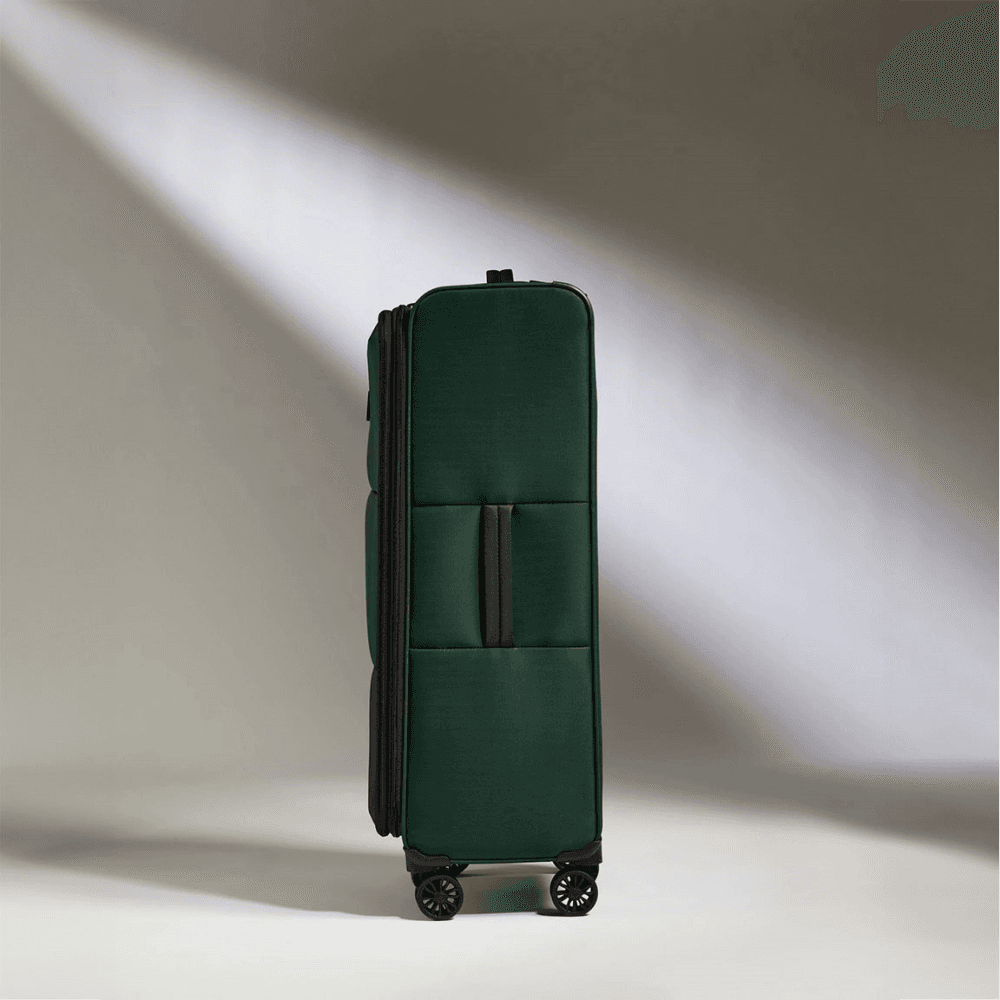 Urban Soft Stripe Expandable Suitcase