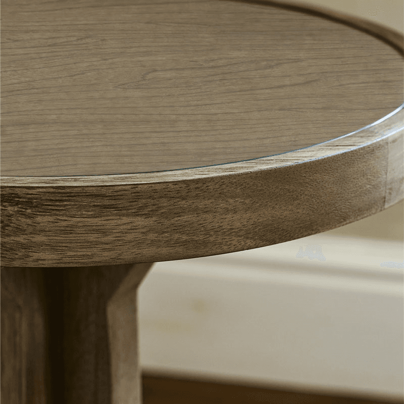Westbury Round Side Table, Natural