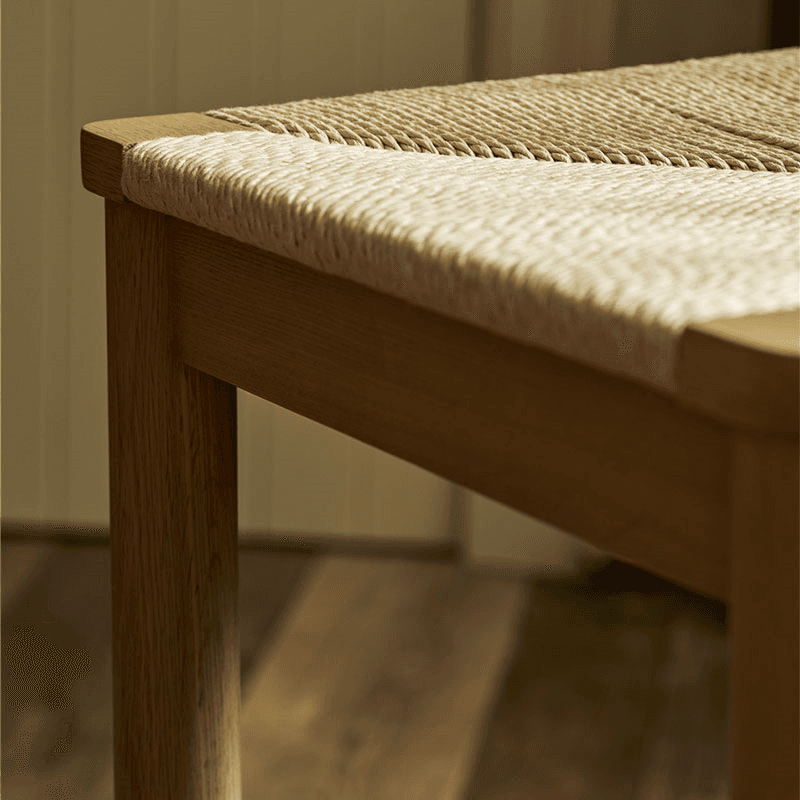 Longworth Spindle Back Bar Stool, Oak Wood