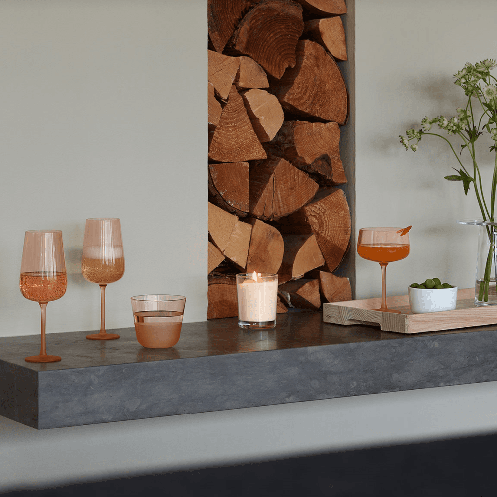 Arc Contrast Set of 2 Champagne Flutes