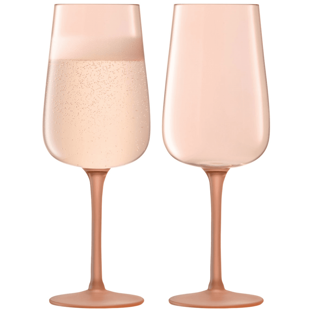 Arc Contrast Set of 2 Champagne Flutes