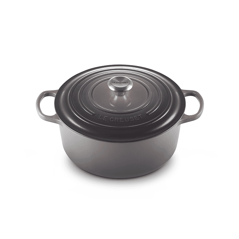 Signature Cast Iron Round Casserole