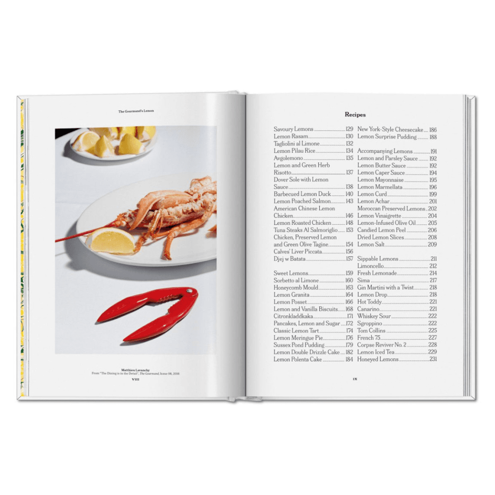 The Gourmand's Lemon: A Collection of Stories & Recipes