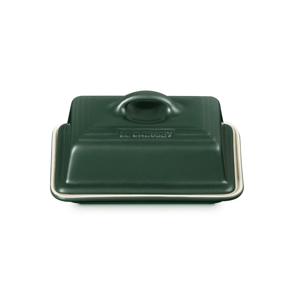 Stoneware Butter Dish, Forêt