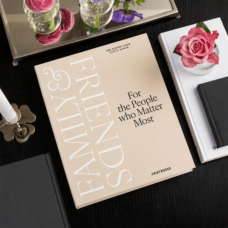 Family & Friends Photo Album, Beige