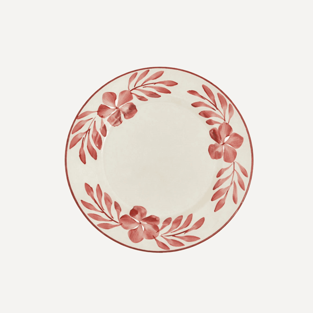 Flor Side Plate, Vintage Rose