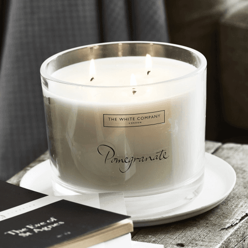 Image showing the Pomegranate Large 3 Wick Candle product.