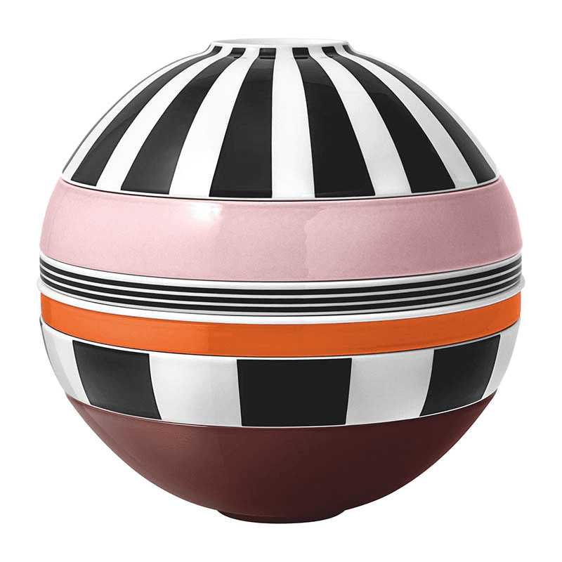 Iconic La Boule Memphis Stacking 7 Piece Plate & Bowl Set