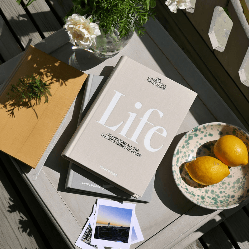 Life Photo Book, Beige