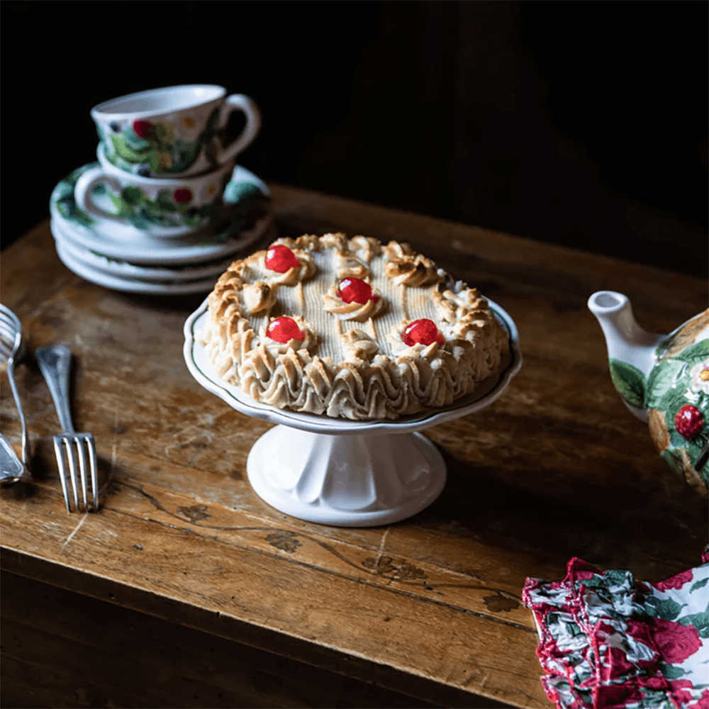 Romilly Cake Stand, Green