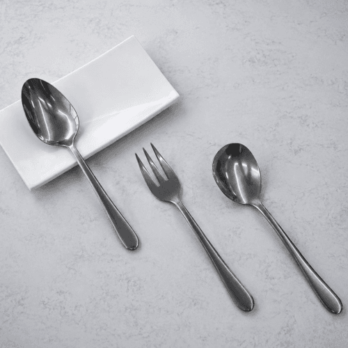 Image showing the Vantage Serving Spoon, Stonewashed product.
