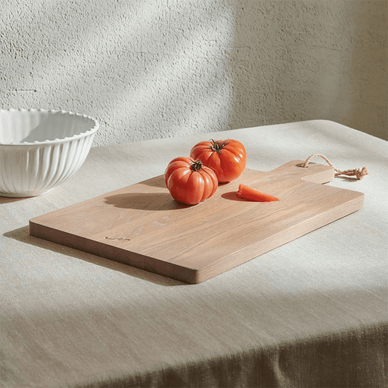 Borough Rectangular Chopping Board, Seasoned Oak