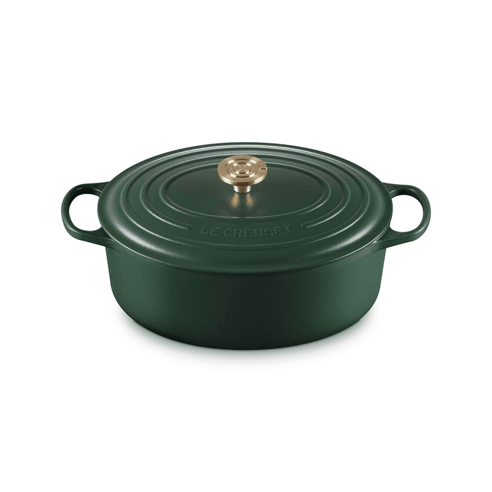 Signature Cast Iron Oval Casserole