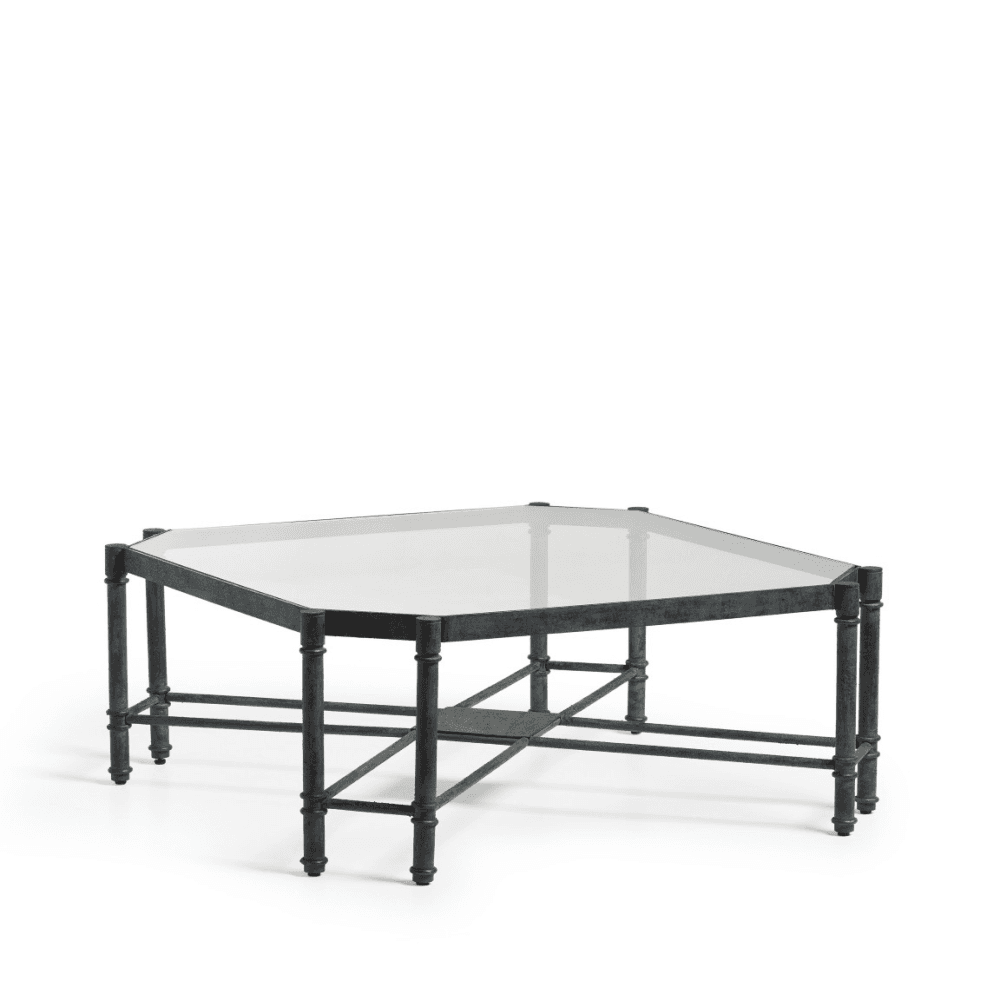 Karnataka Coffee Table, Verdigris
