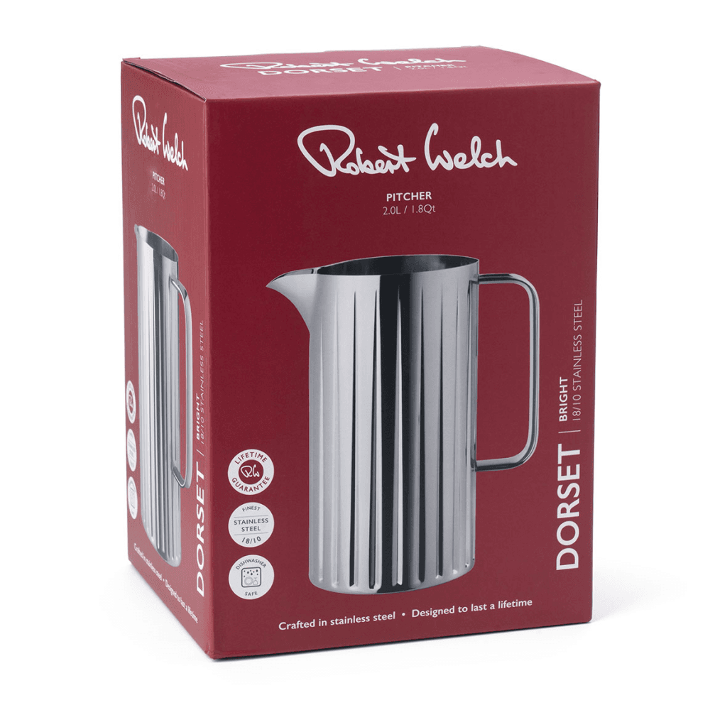 Dorset Pitcher, Stainless Steel