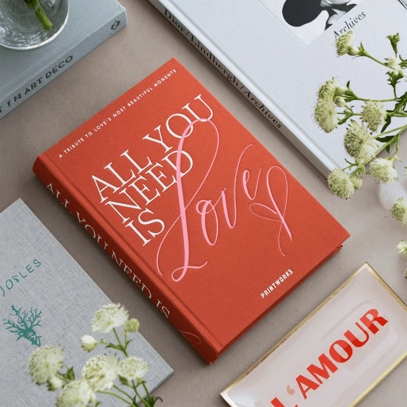 All You Need Is Love Photo Book, Orange