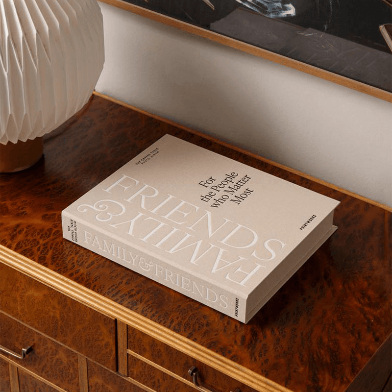 Family & Friends Photo Album, Beige