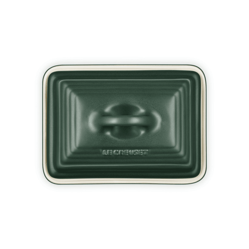 Stoneware Butter Dish, Forêt