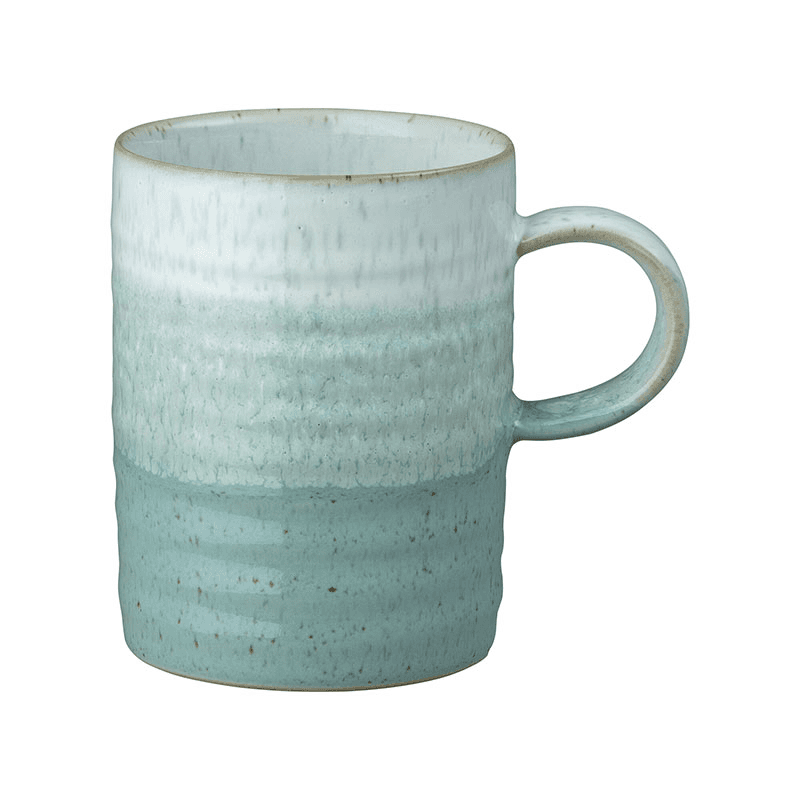 Ridged Mug, Kiln Green