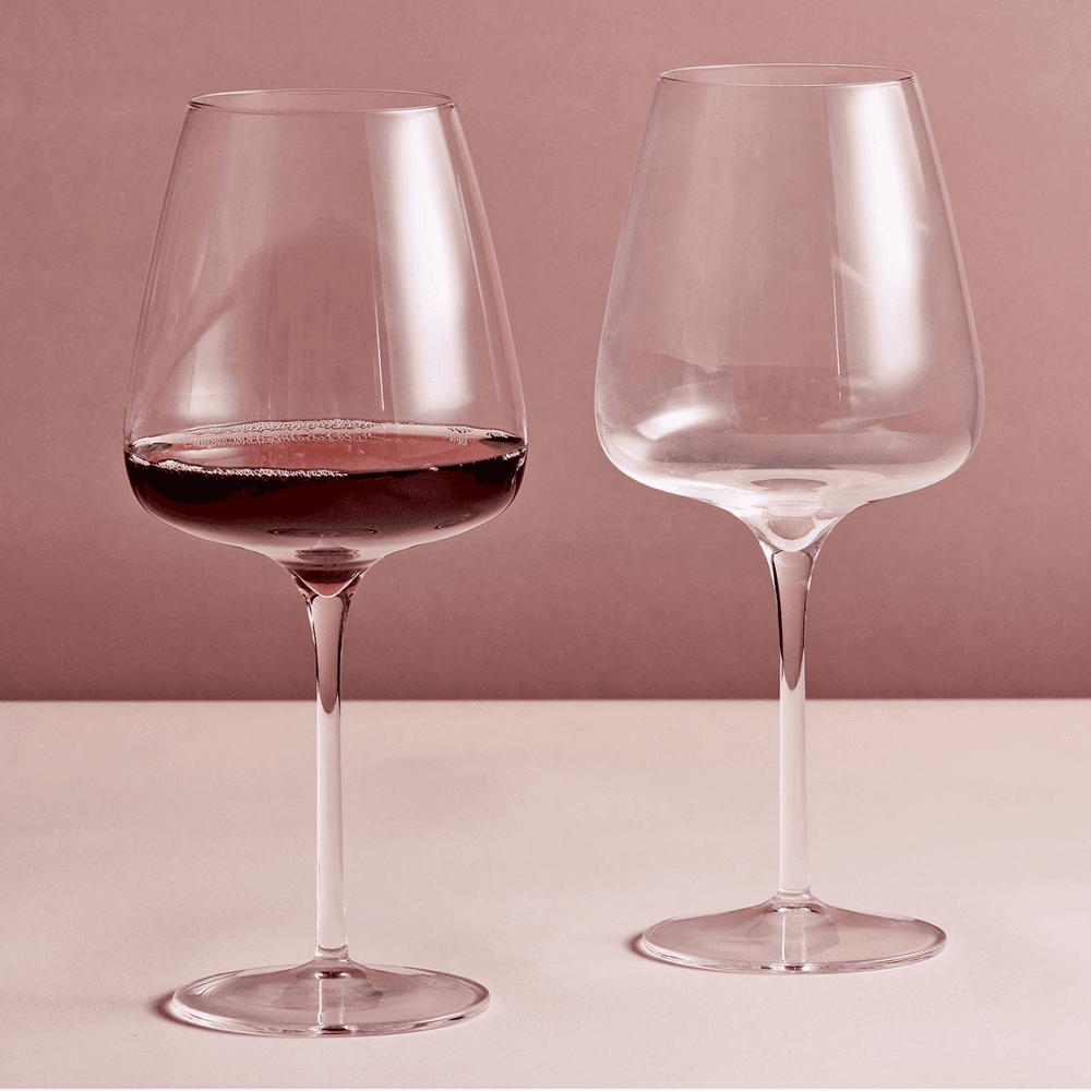 Juno Set of 2 Red Wine Glasses
