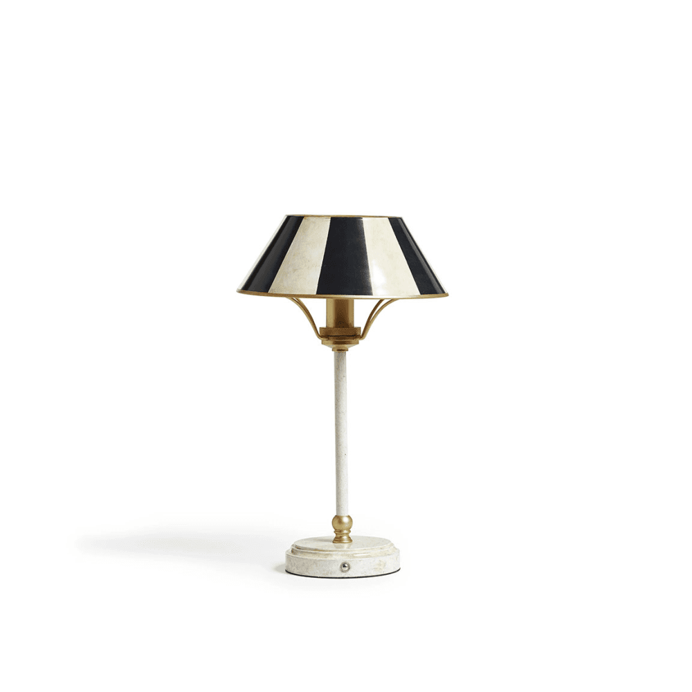 Purdy Wireless Table Lamp and Shade, Blue