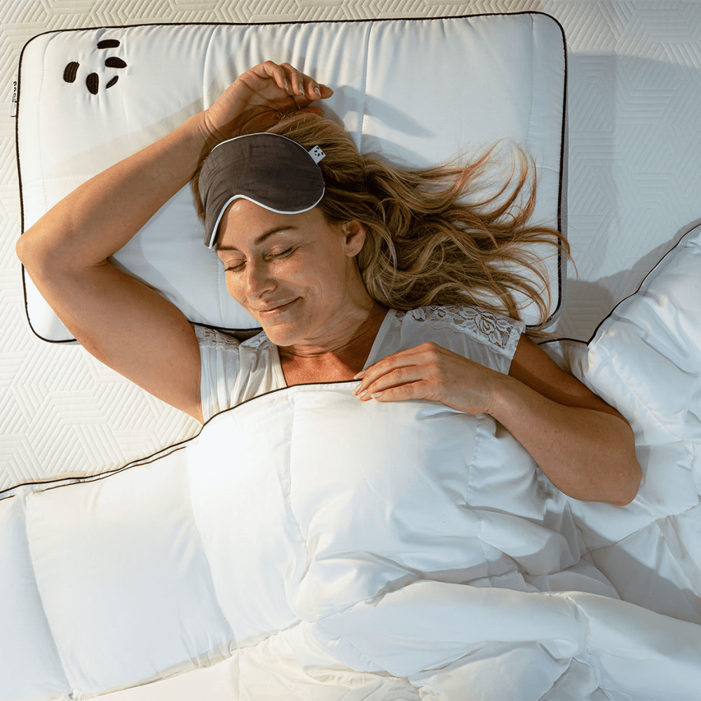 Hybrid Bamboo Pillow, White