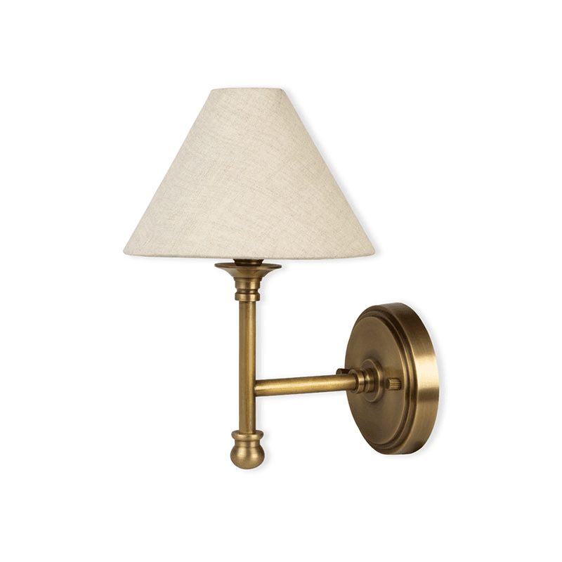 Kelmscot Wall Light Linen Shade