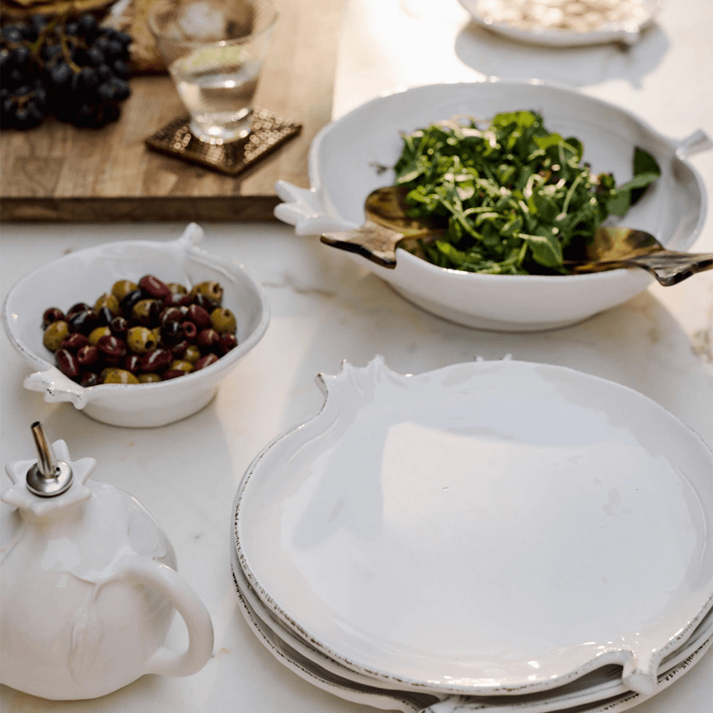 Fenoglio Cereal Bowle Set of 4, White