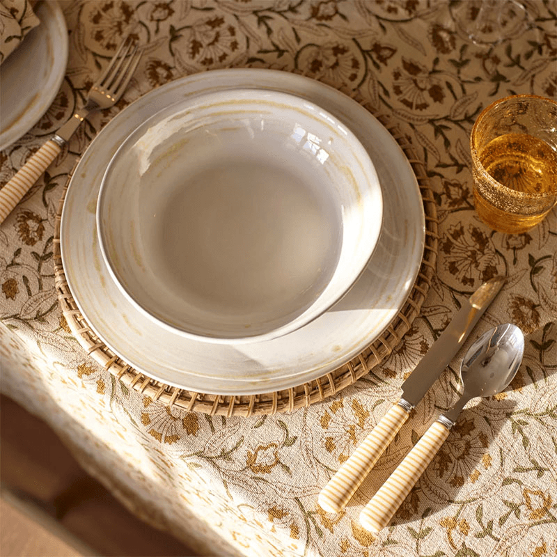 Amberley Pasta Bowl, Yellow
