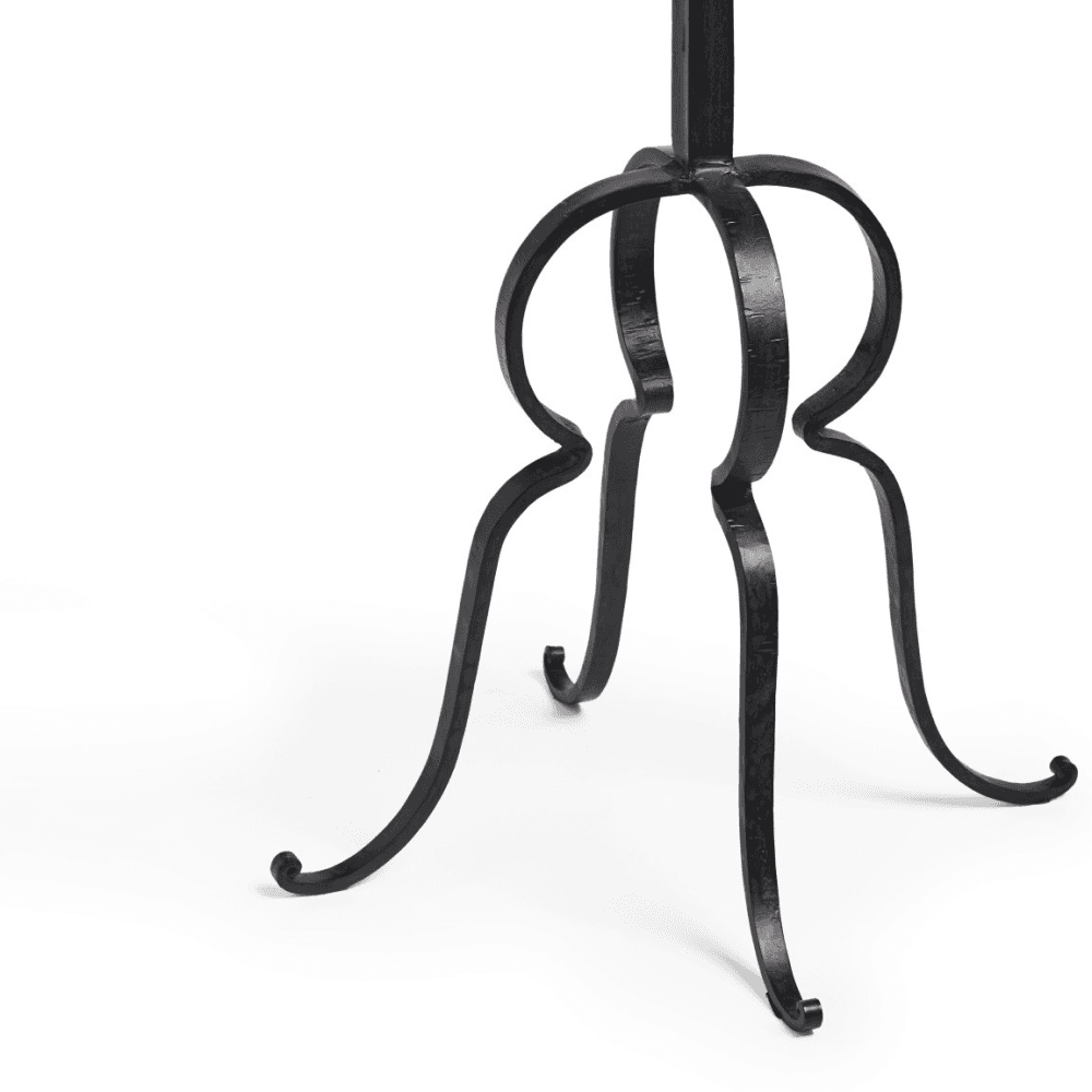 Clementina Floor Lamp Base, Verdigris