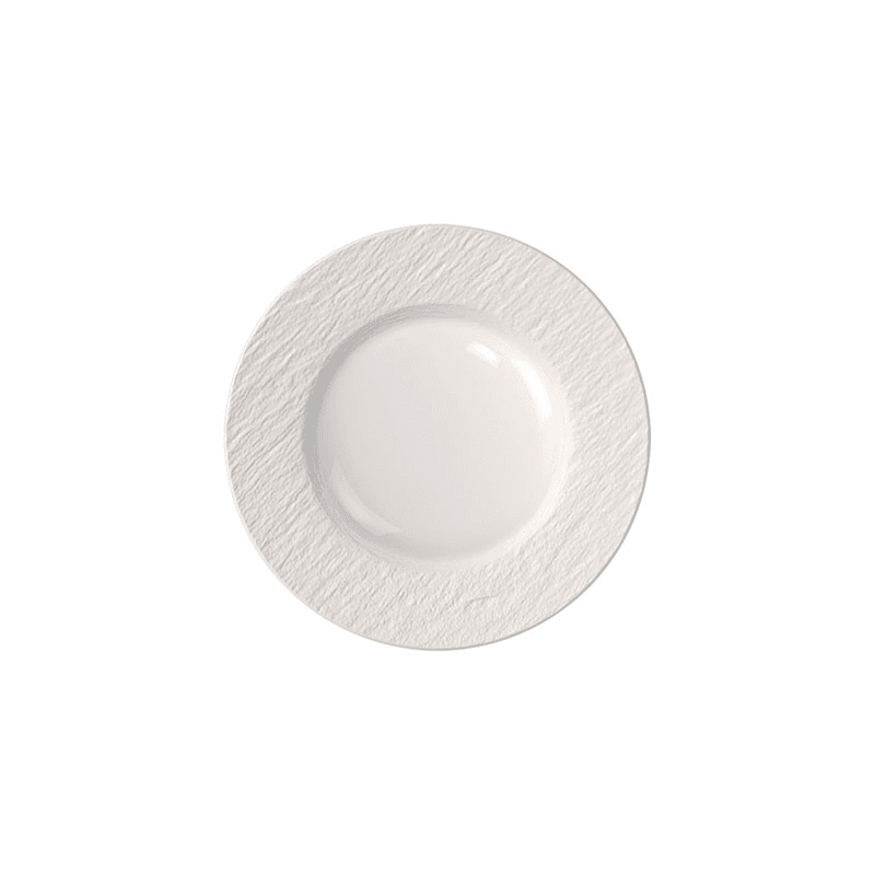 Manufacture Ice Breakfast Plate, White