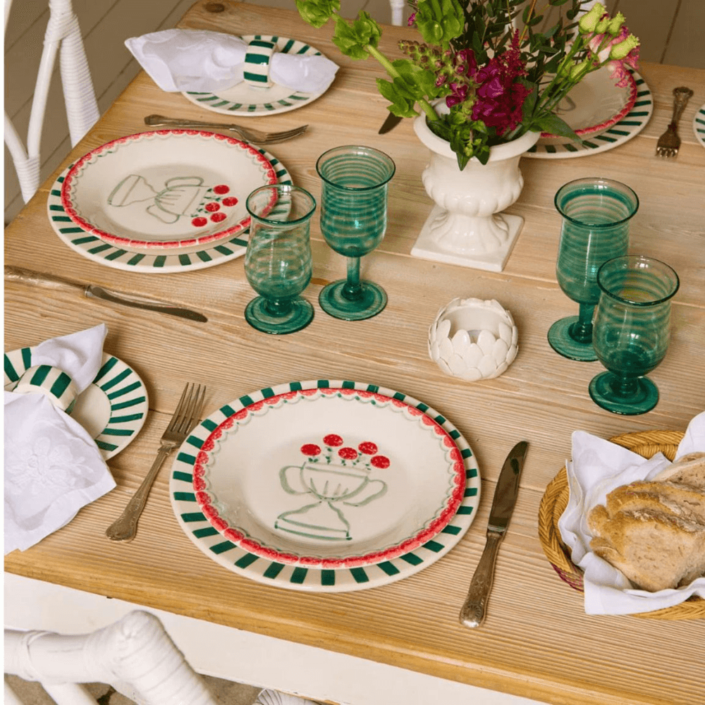 Stripes Dinner Plate