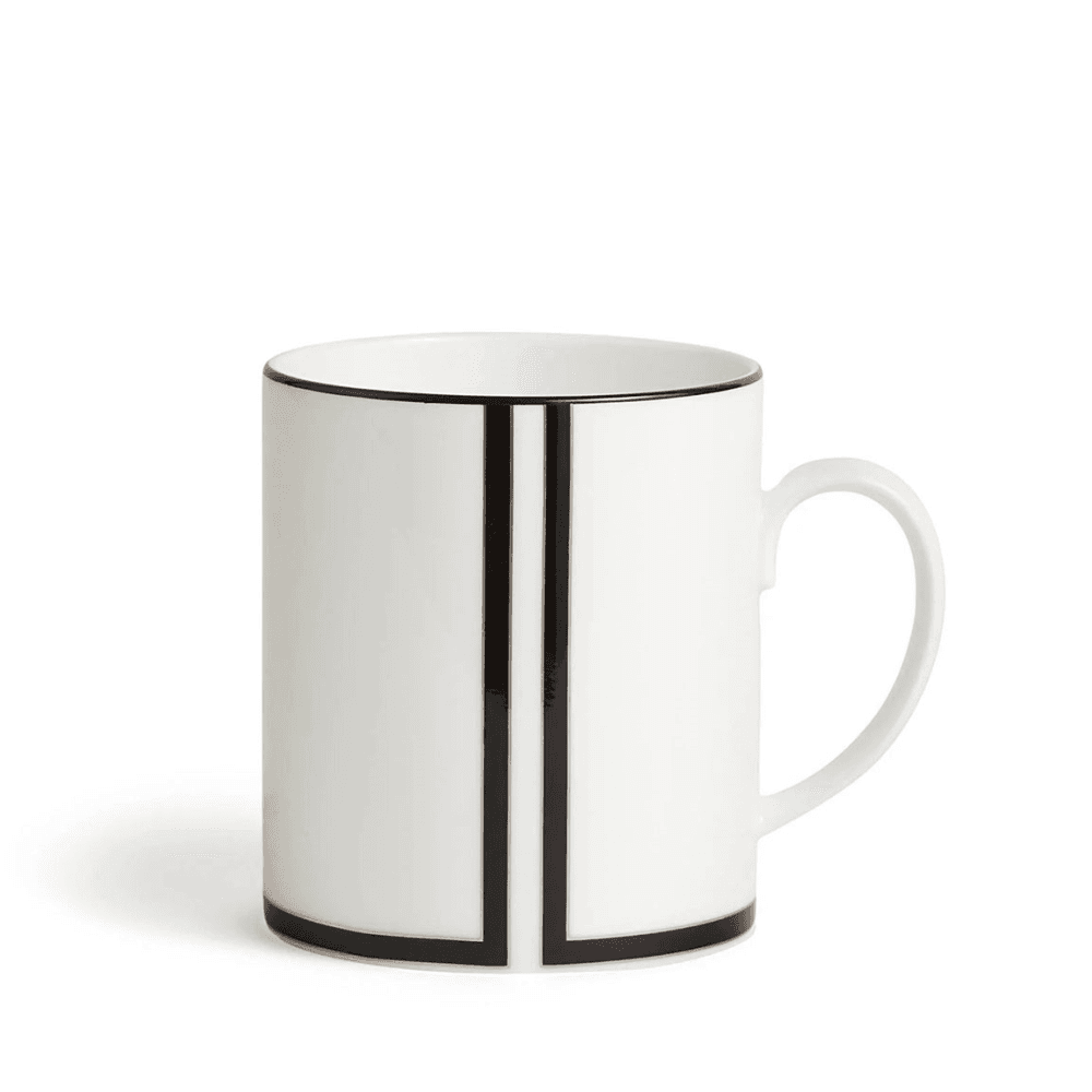 Luxe Graphite Mug V2, Black & White