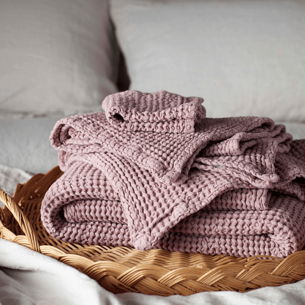 Cotton Waffle Hand Towel