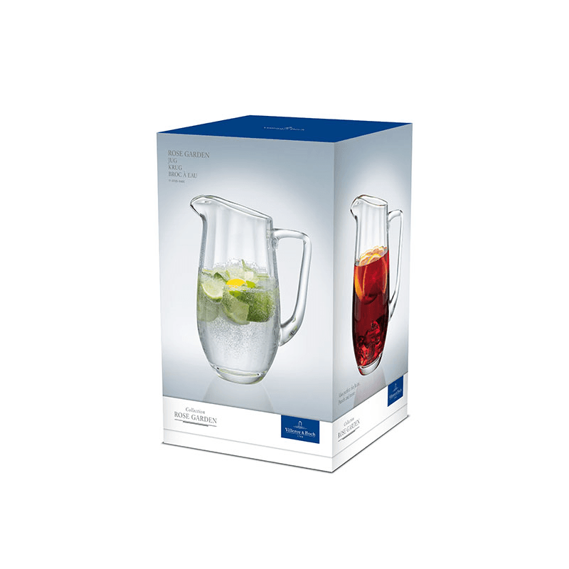Rose Garden Ho Jug, Clear