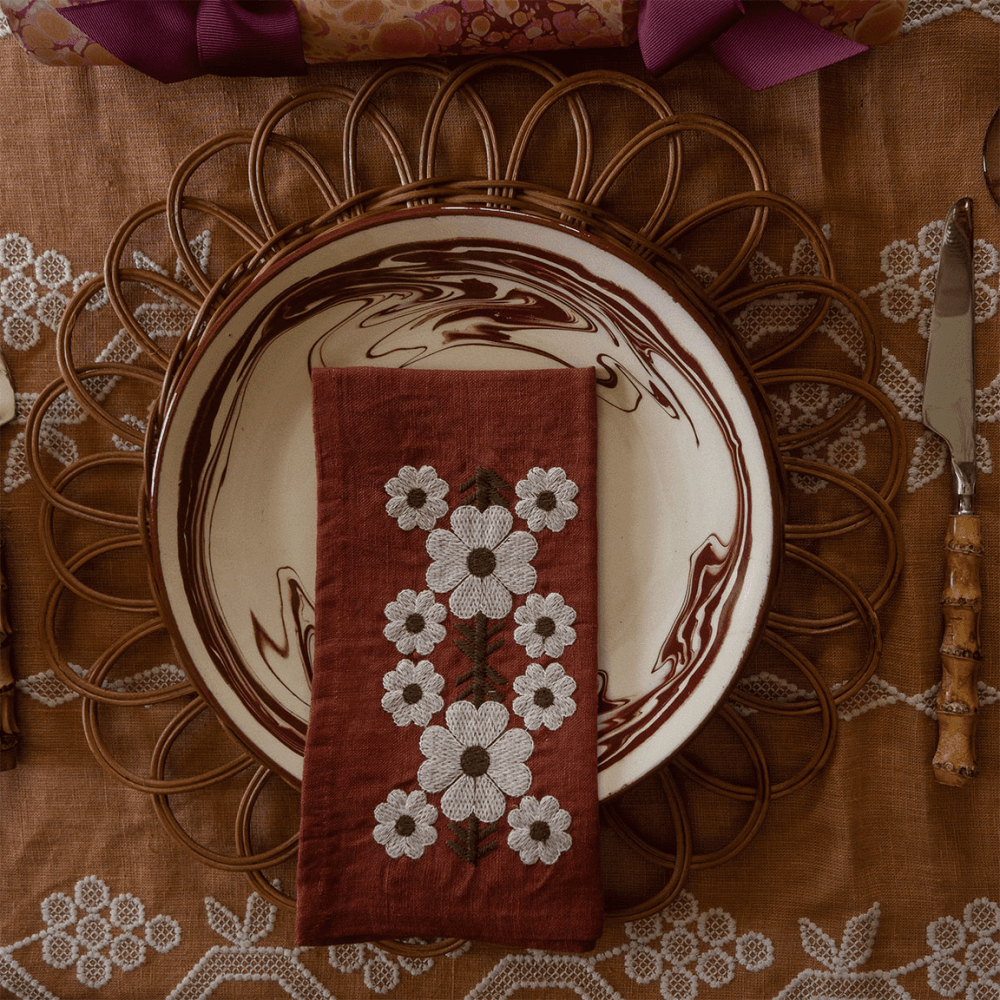 Marbre Set of 4 Dinner Plates