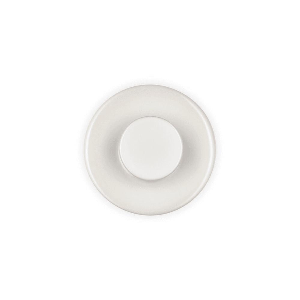 Stoneware Butter Crock, Meringue