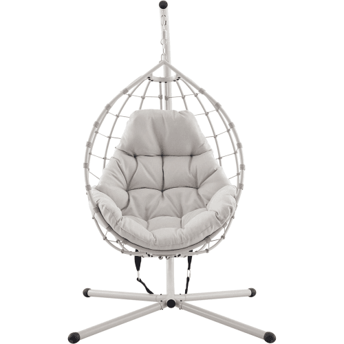 Image showing the Lyon Outdoor Single Hanging Chair product.