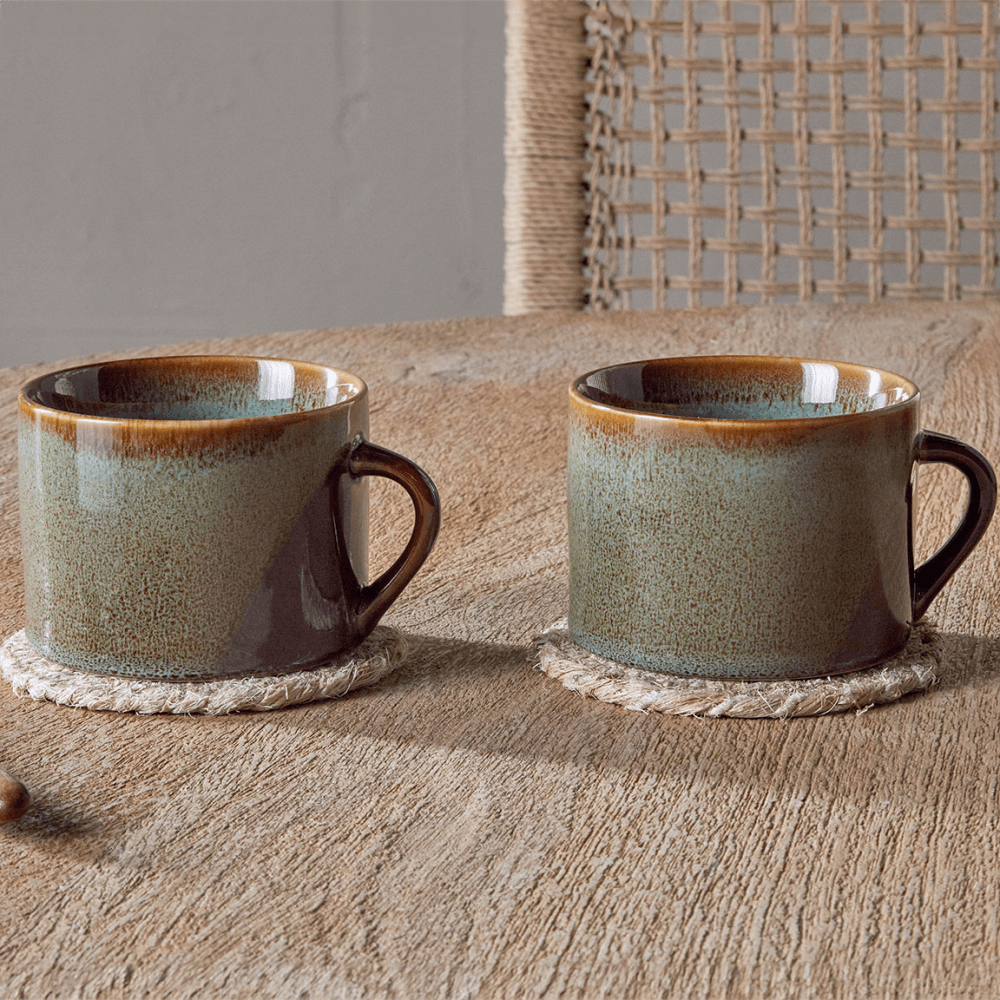 Naav Set of 2 Mugs, Blue
