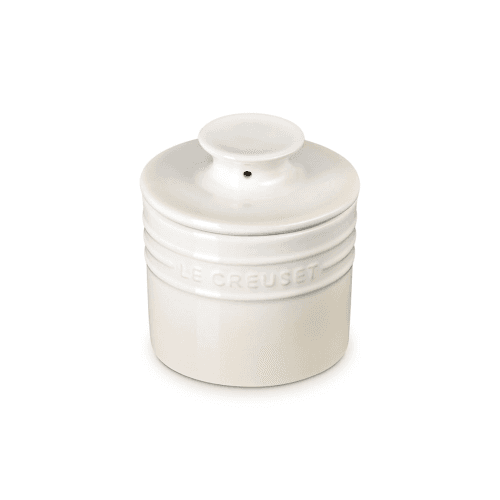 Image showing the Stoneware Butter Crock, Meringue product.