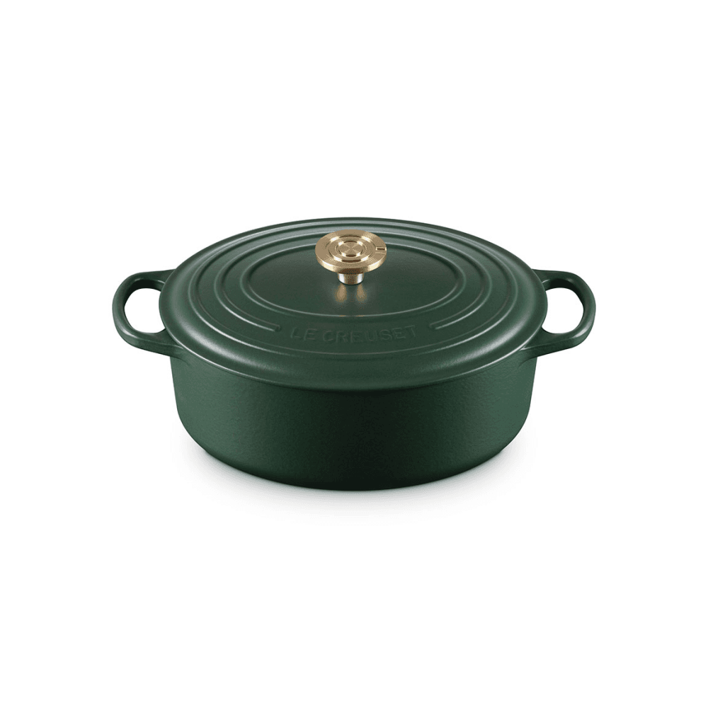 Signature Cast Iron Oval Casserole