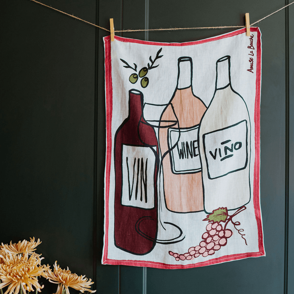 Tea Towel, Wine