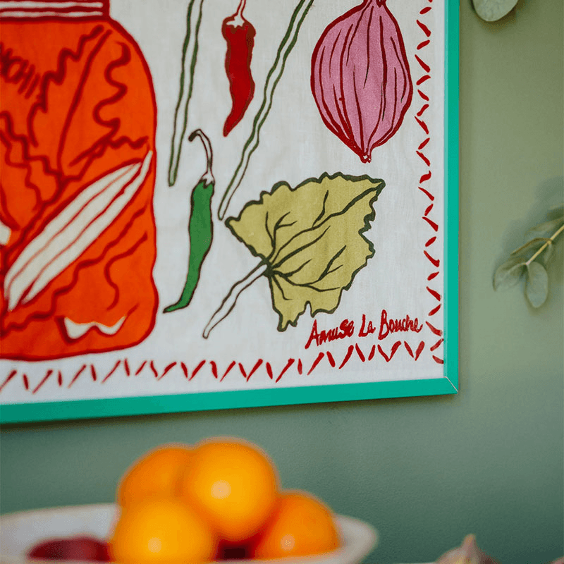 Tea Towel, Kimchi