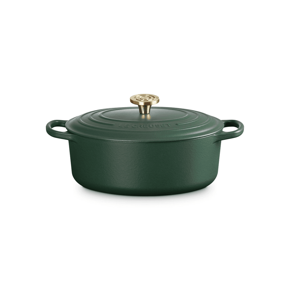 Signature Cast Iron Oval Casserole