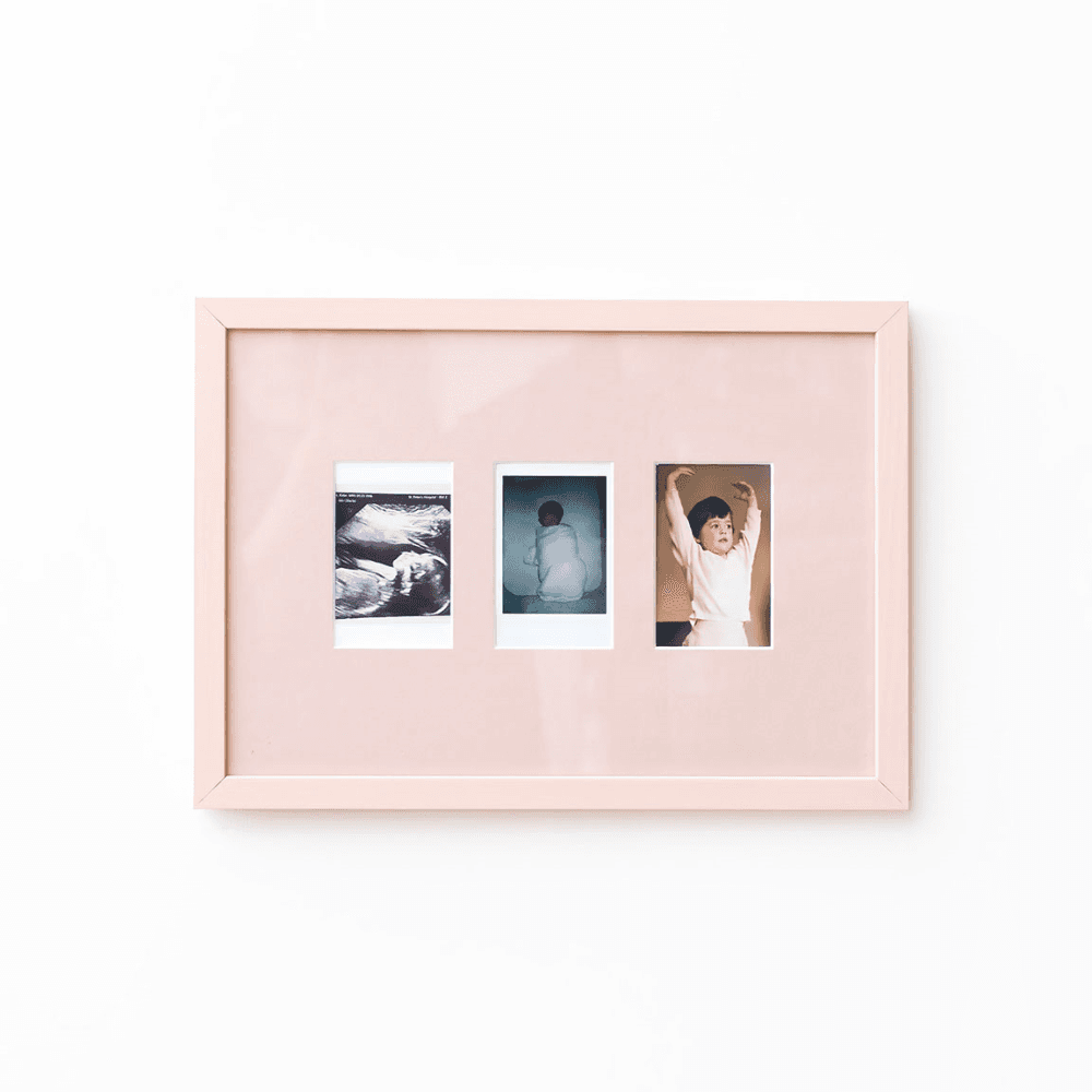 Marco A4 Frame and Instax Mini x 3 Picture Frame Mount