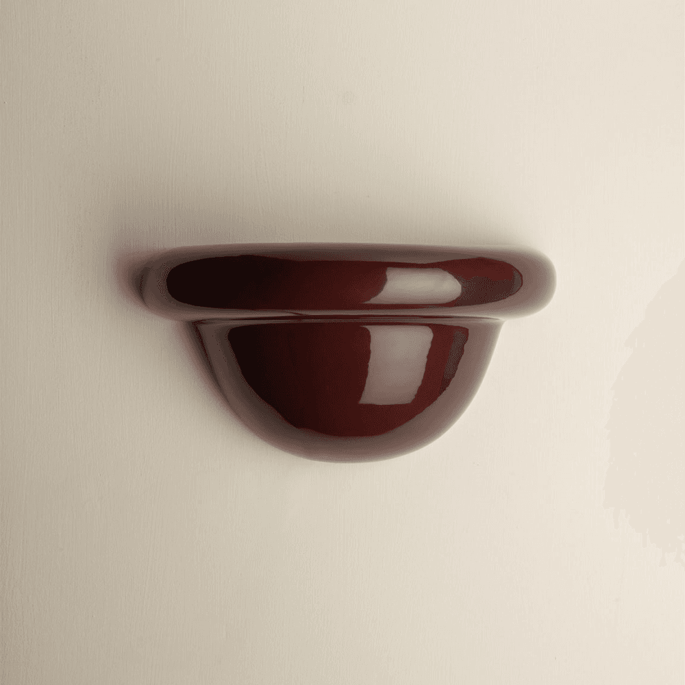 Redonda Uplight Ceramic Sconce Wall Light