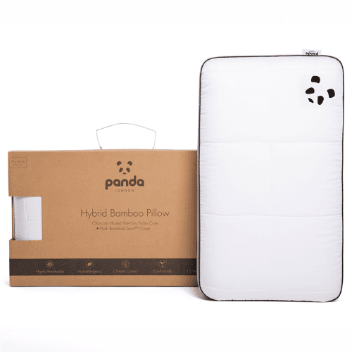 Image showing the Hybrid Bamboo Pillow, White product.